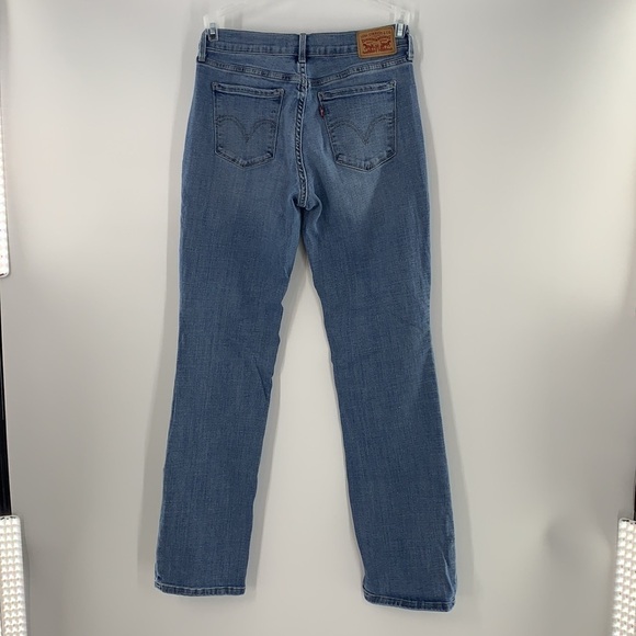 COPY - LEVIS 505 STRAIGHT LEG JEANS LIGHT SIZE 4 - Picture 2 of 5